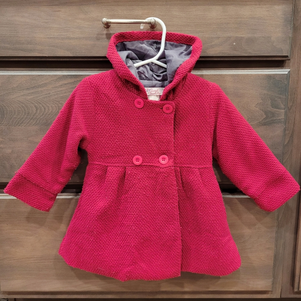 Sweet Charlotte Pink dressy coat